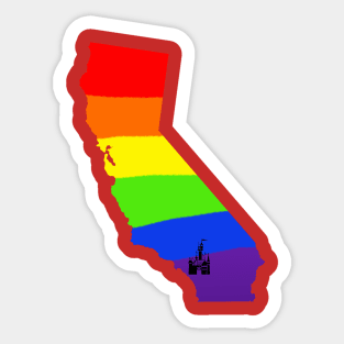 California Pride Sticker